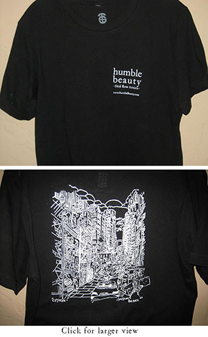Humble Beauty T-Shirt Art: CITYSCAPE